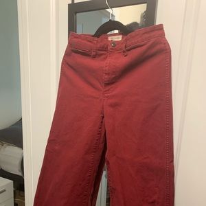 Emmett Wideleg crop pants